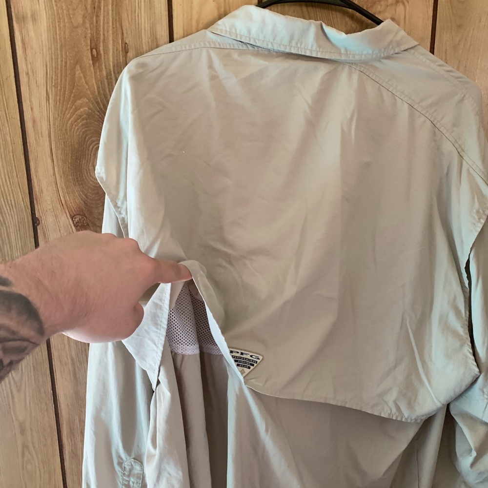 Columbia PFG Bahama men’s long sleeve button down - Picture 8 of 8